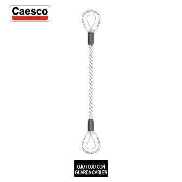 Estrobo De Cable De Acero Con Guarda Cable CS Beaver