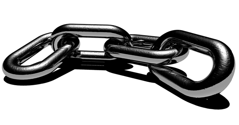 Longitud de cadena de acero cadena Ø8mm de 5 m cable carga de cadena cadena unverzinkt endurecido 00618 